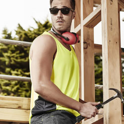 Hi Vis Singlets & Tshirts